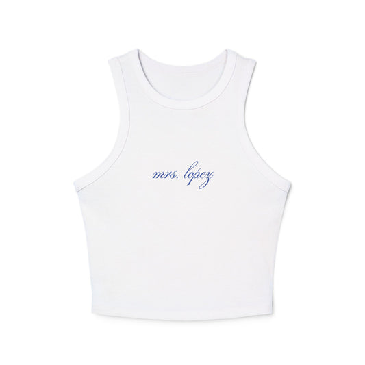 Customizable Rib Tank - The New Last Name