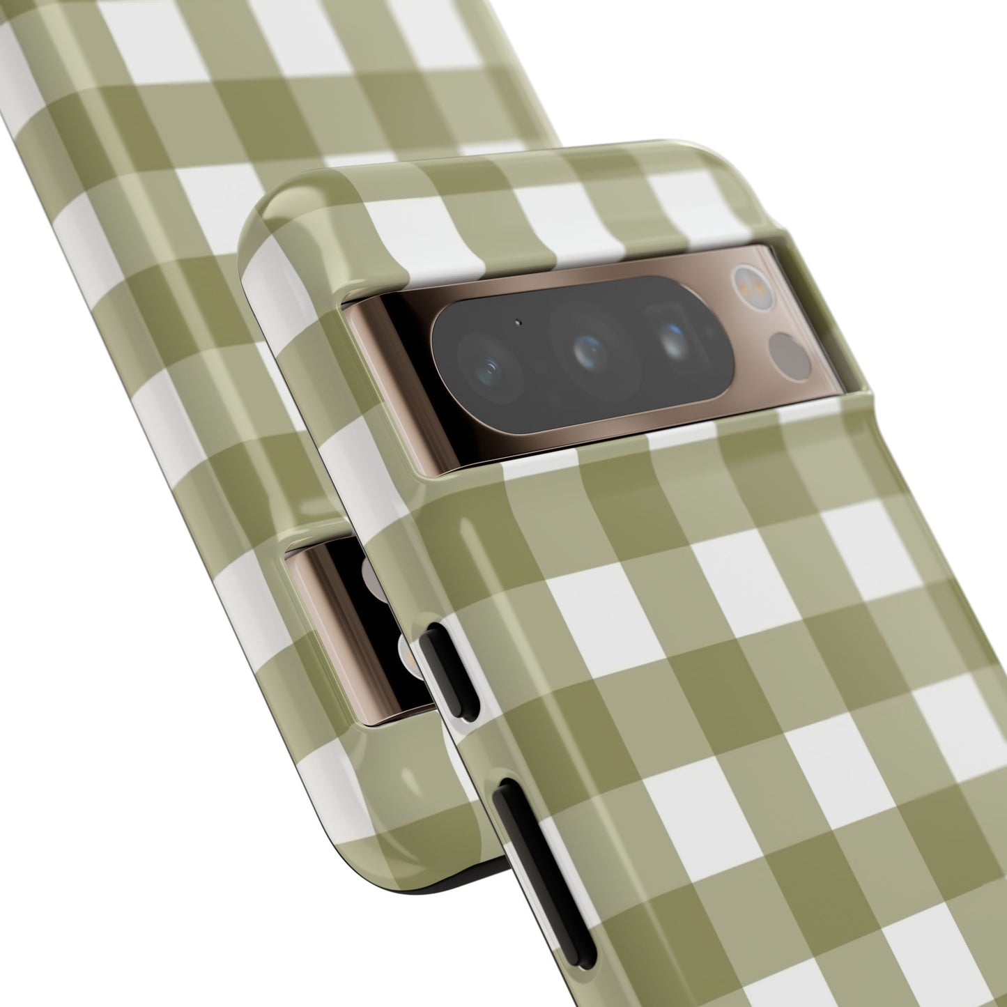 SWEET GINGHAM - Pressed Olive
