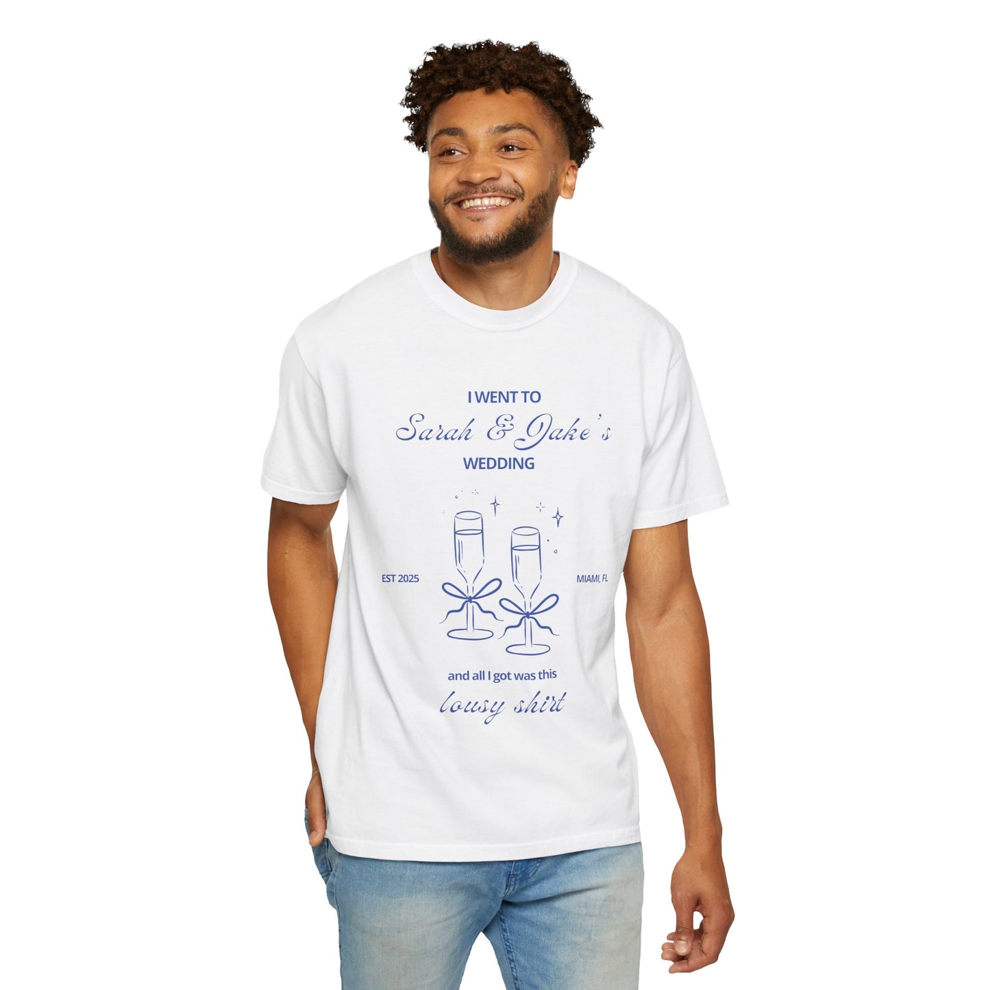 For the Guests - Wedding Favor Customizable Tee
