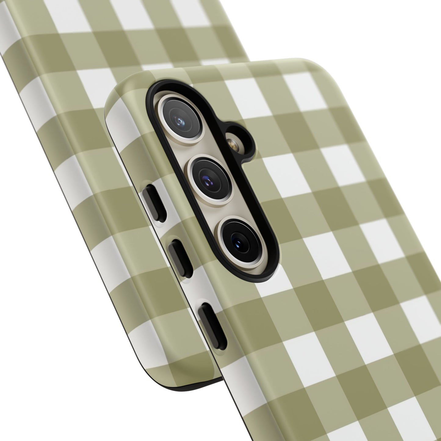 SWEET GINGHAM - Pressed Olive