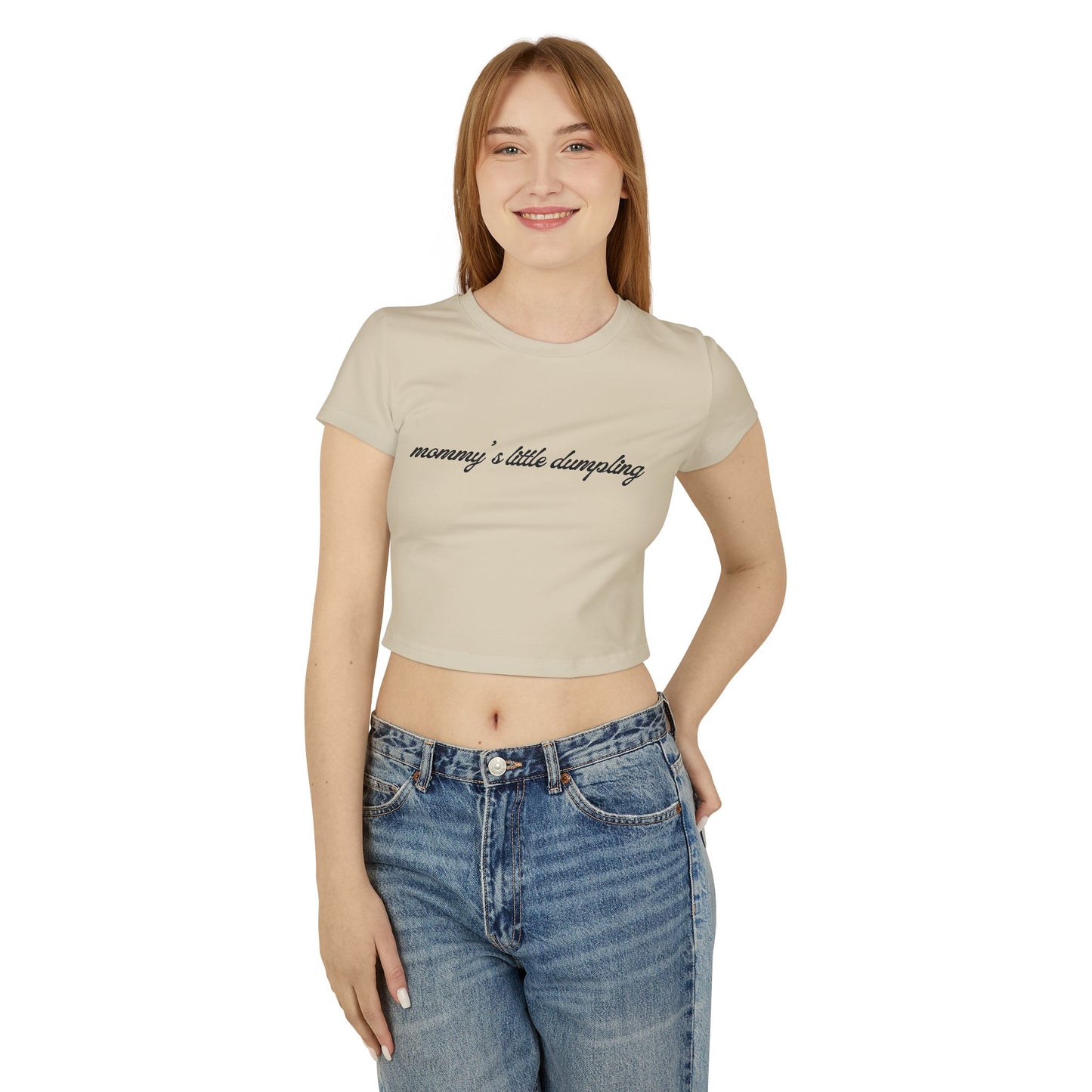 Kasa Kossi - Mommy's Little Dumpling (Cropped Tee)