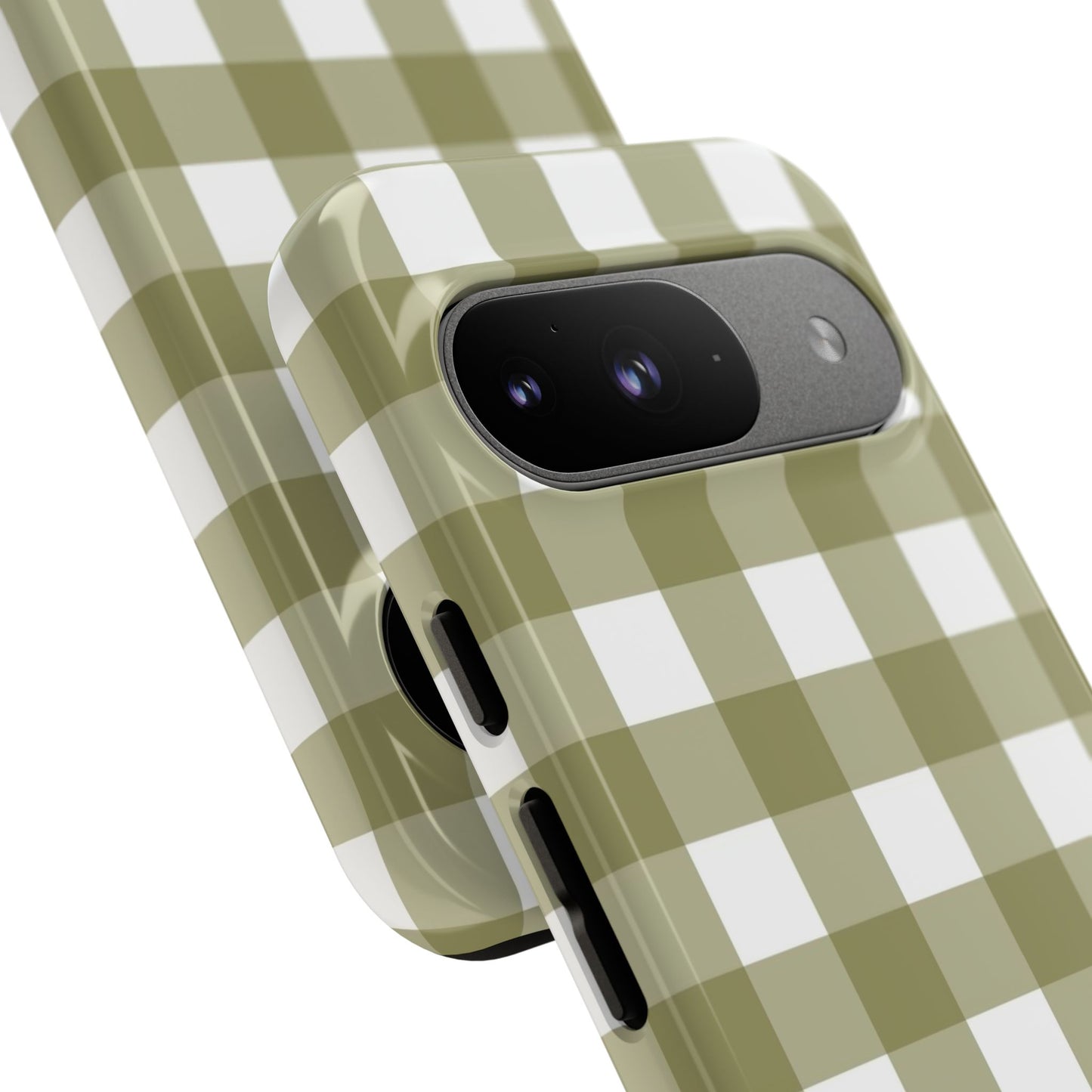 SWEET GINGHAM - Pressed Olive