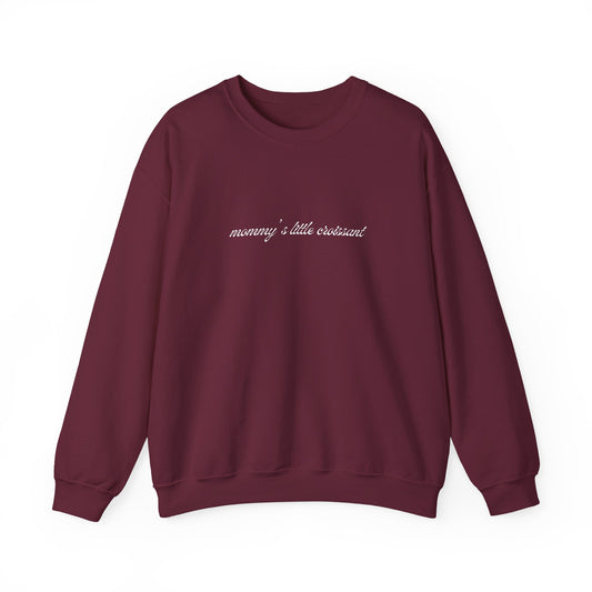 Kasa Kossi - Mommy's Little Croissant (Unisex Crewneck Sweatshirt)