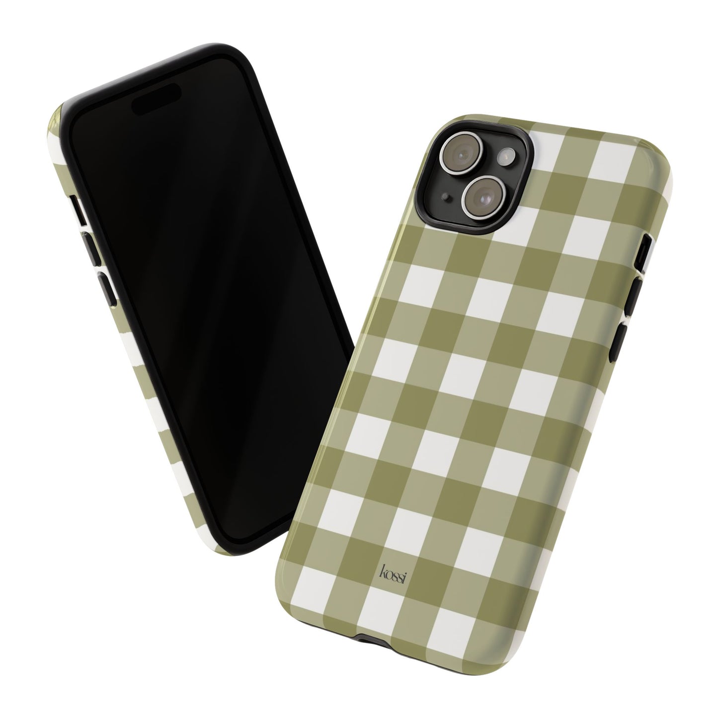 SWEET GINGHAM - Pressed Olive