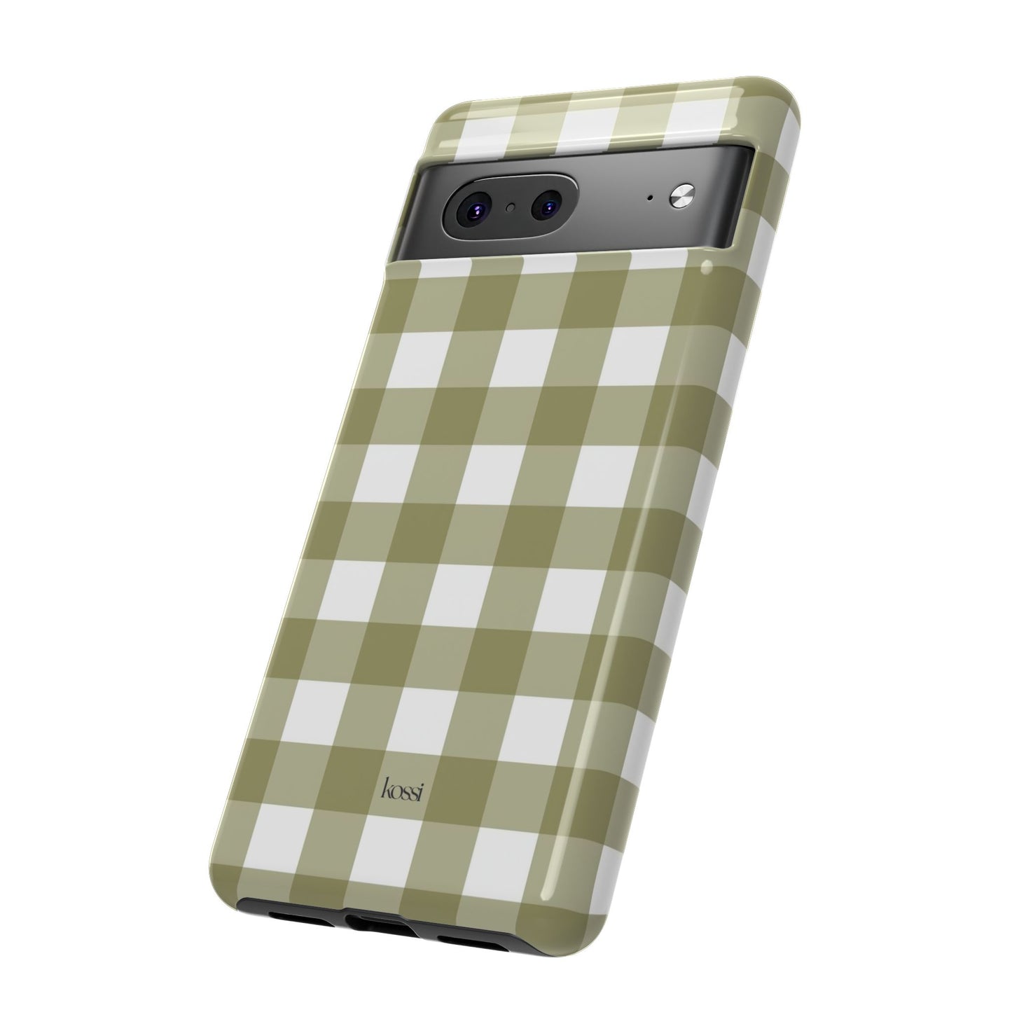 SWEET GINGHAM - Pressed Olive