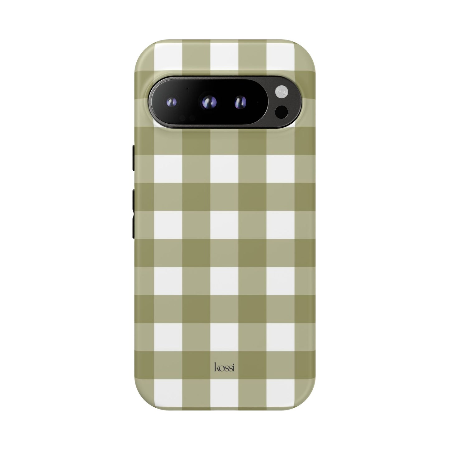 SWEET GINGHAM - Pressed Olive