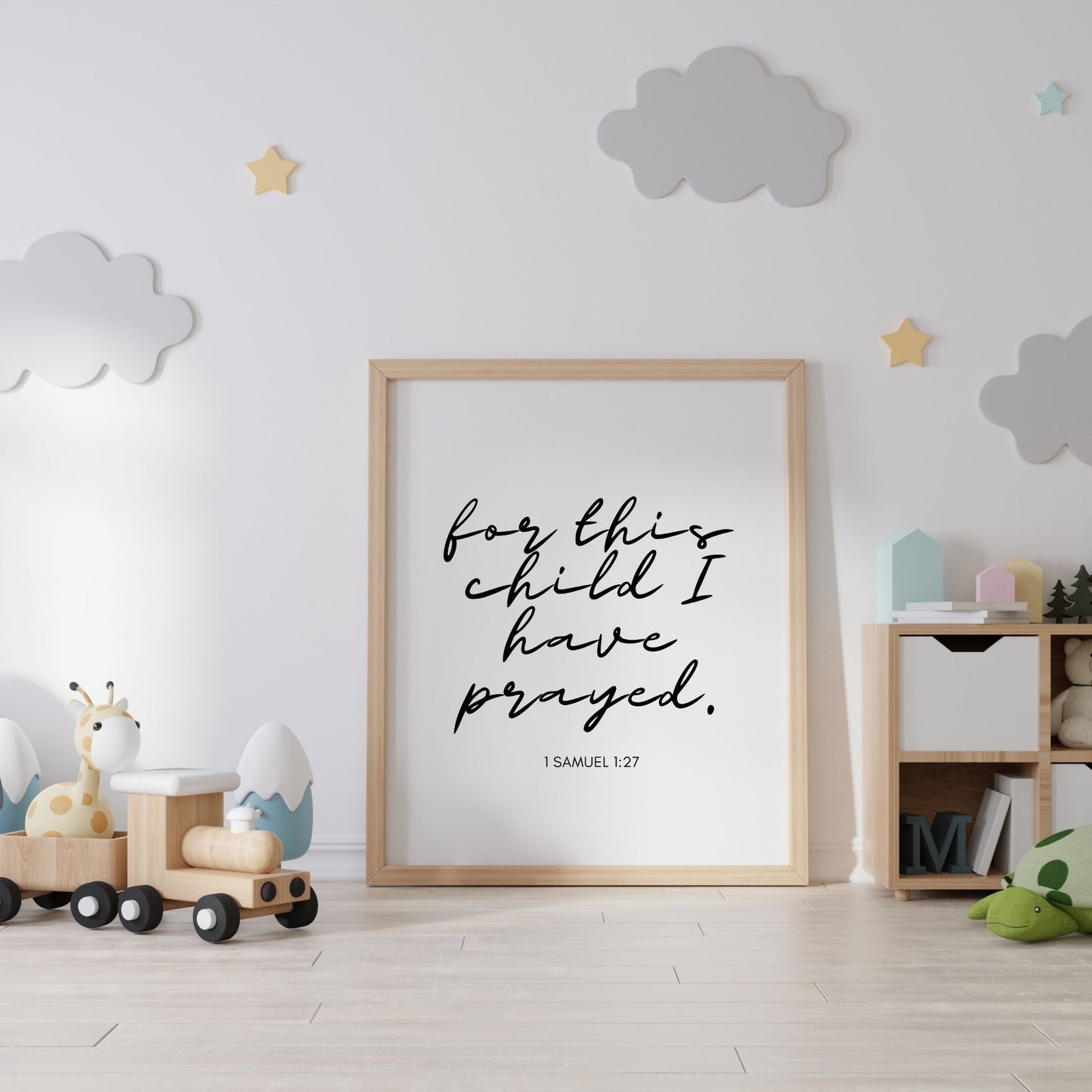 Matte Posters - For This Child I Have Prayed