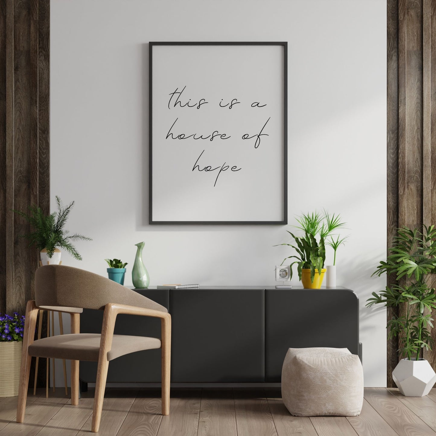 Matte Posters - This is a House of Hope
