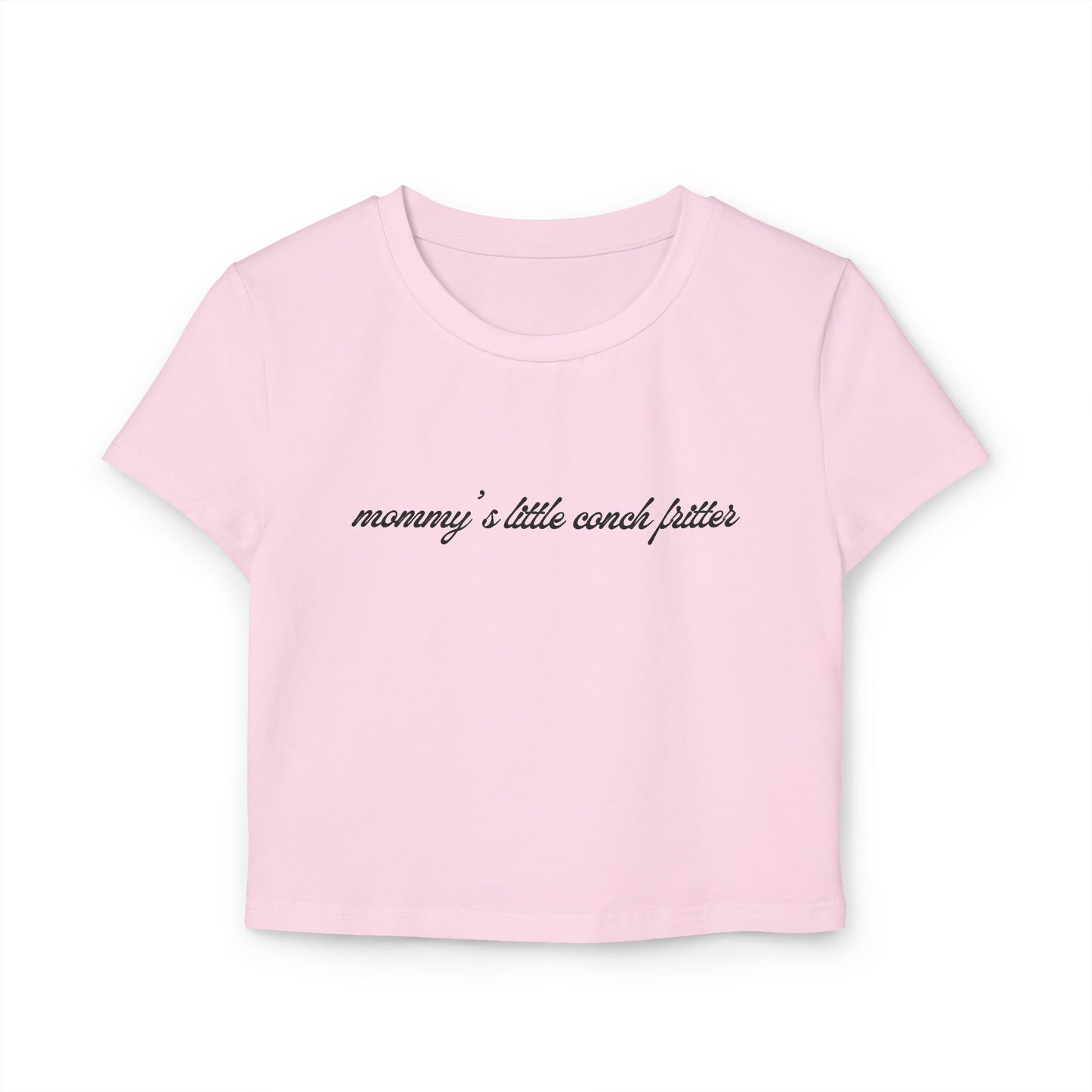 Kasa Kossi - Mommy's Little Conch Fritter (Cropped Tee)