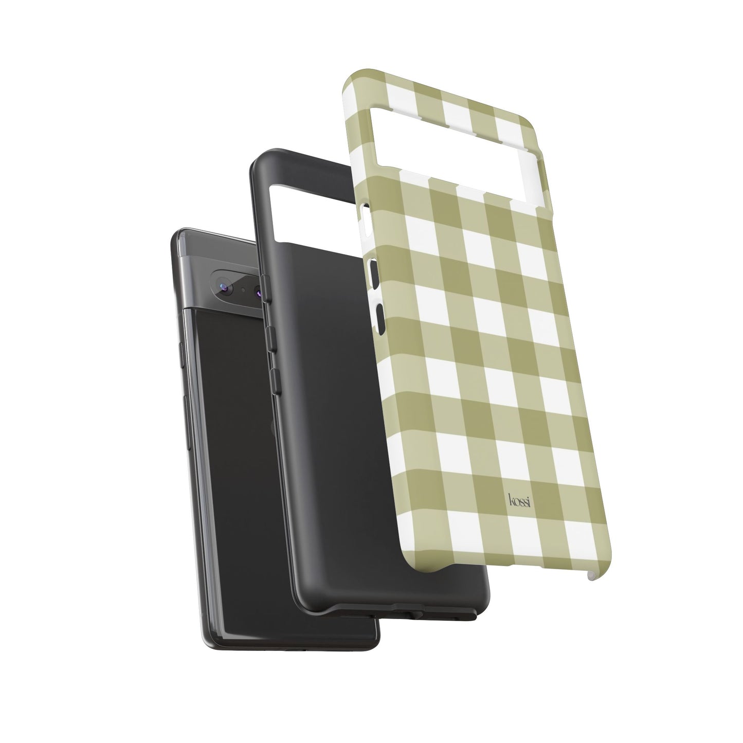 SWEET GINGHAM - Pressed Olive