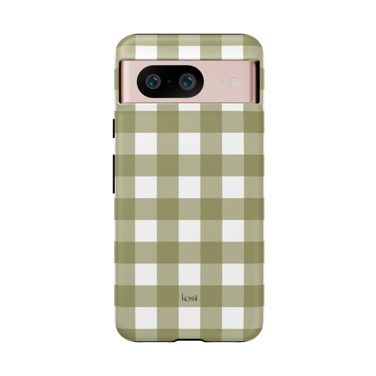 SWEET GINGHAM - Pressed Olive