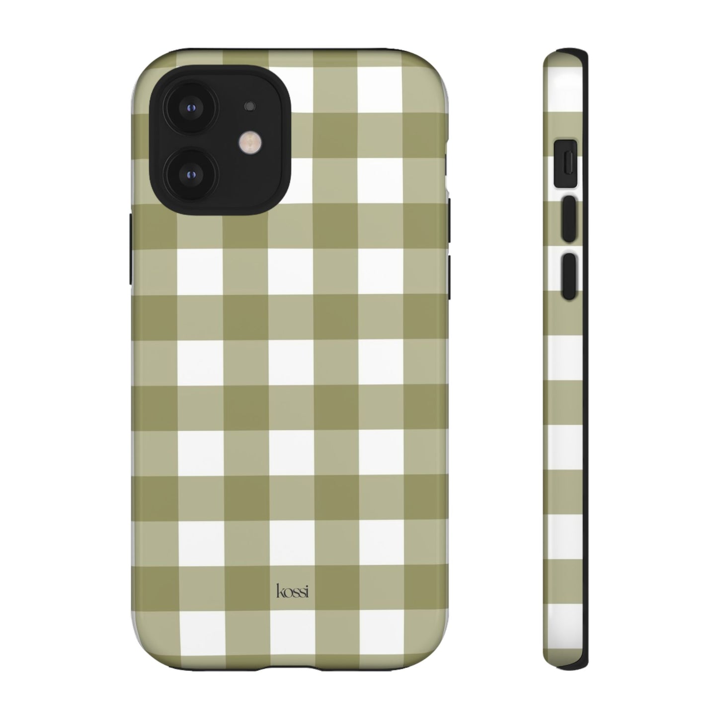 SWEET GINGHAM - Pressed Olive
