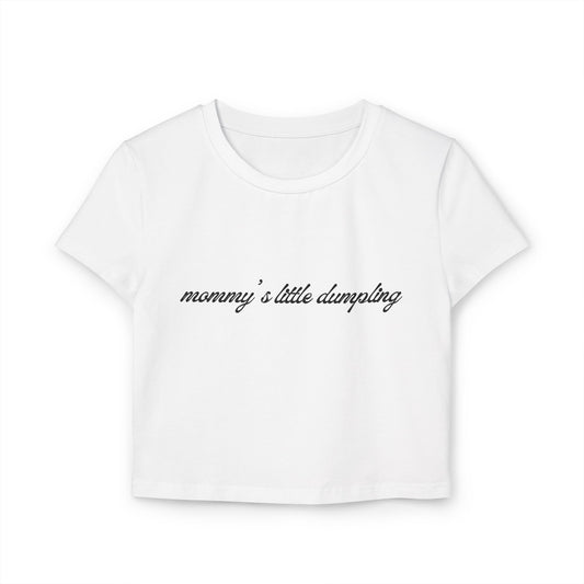 Kasa Kossi - Mommy's Little Hamburger (Cropped Tee) 1
