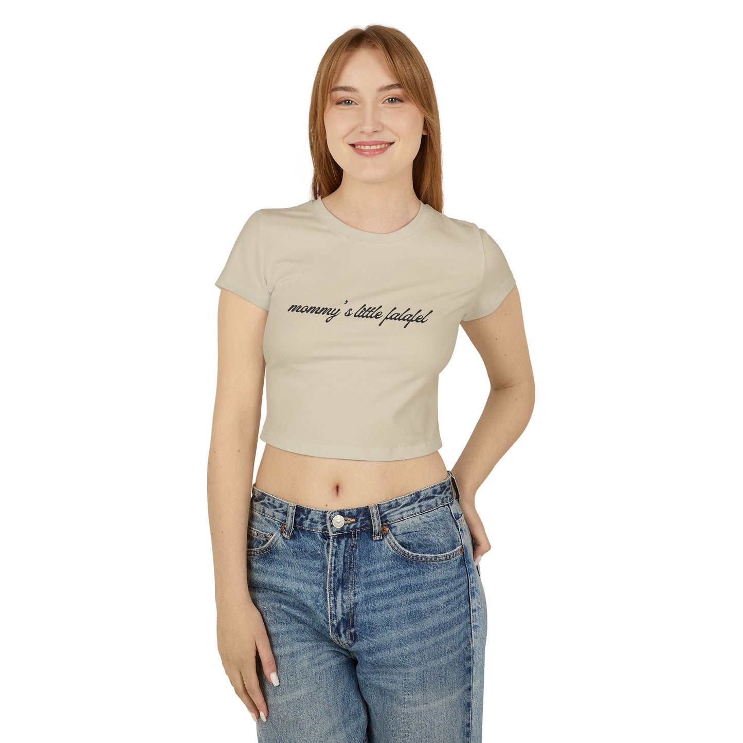 Kasa Kossi - Mommy's Little Falafel (Cropped Tee)
