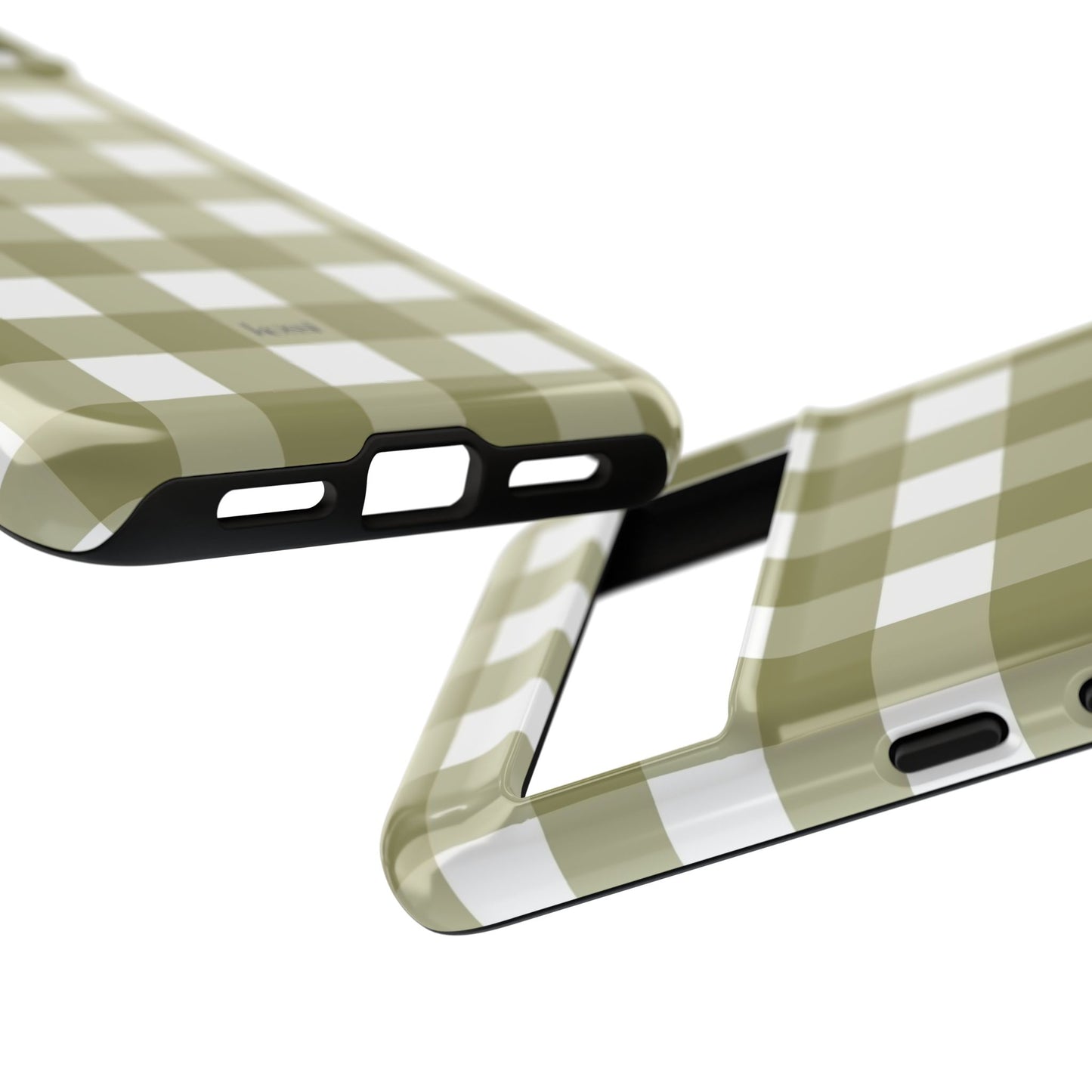 SWEET GINGHAM - Pressed Olive