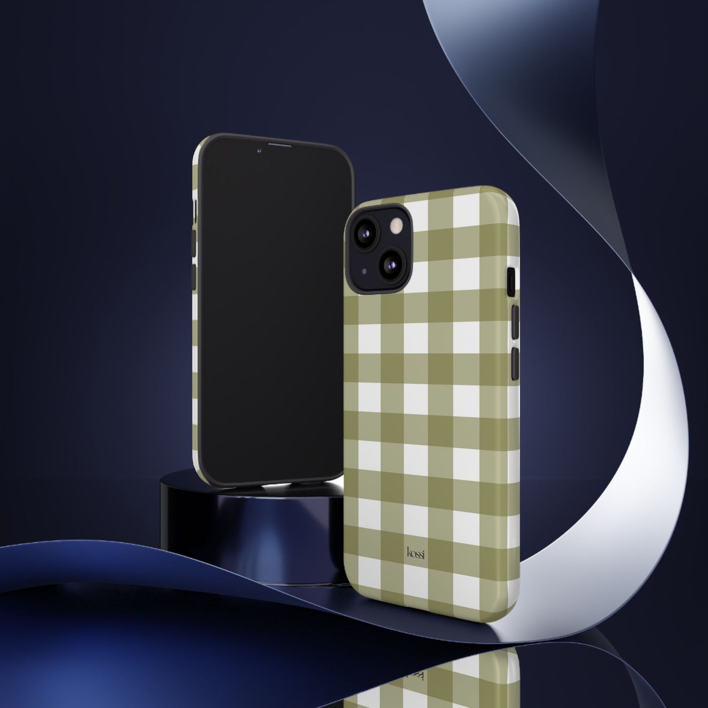 SWEET GINGHAM - Pressed Olive