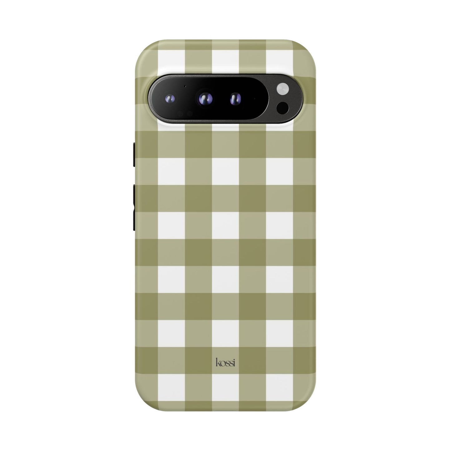 SWEET GINGHAM - Pressed Olive