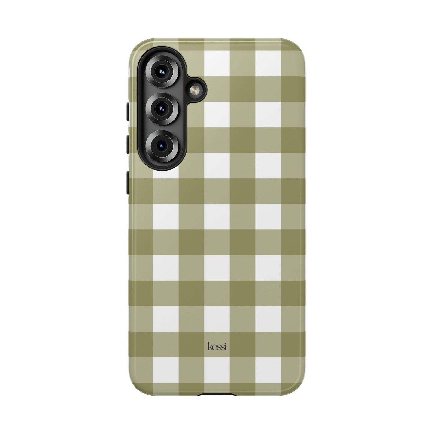 SWEET GINGHAM - Pressed Olive
