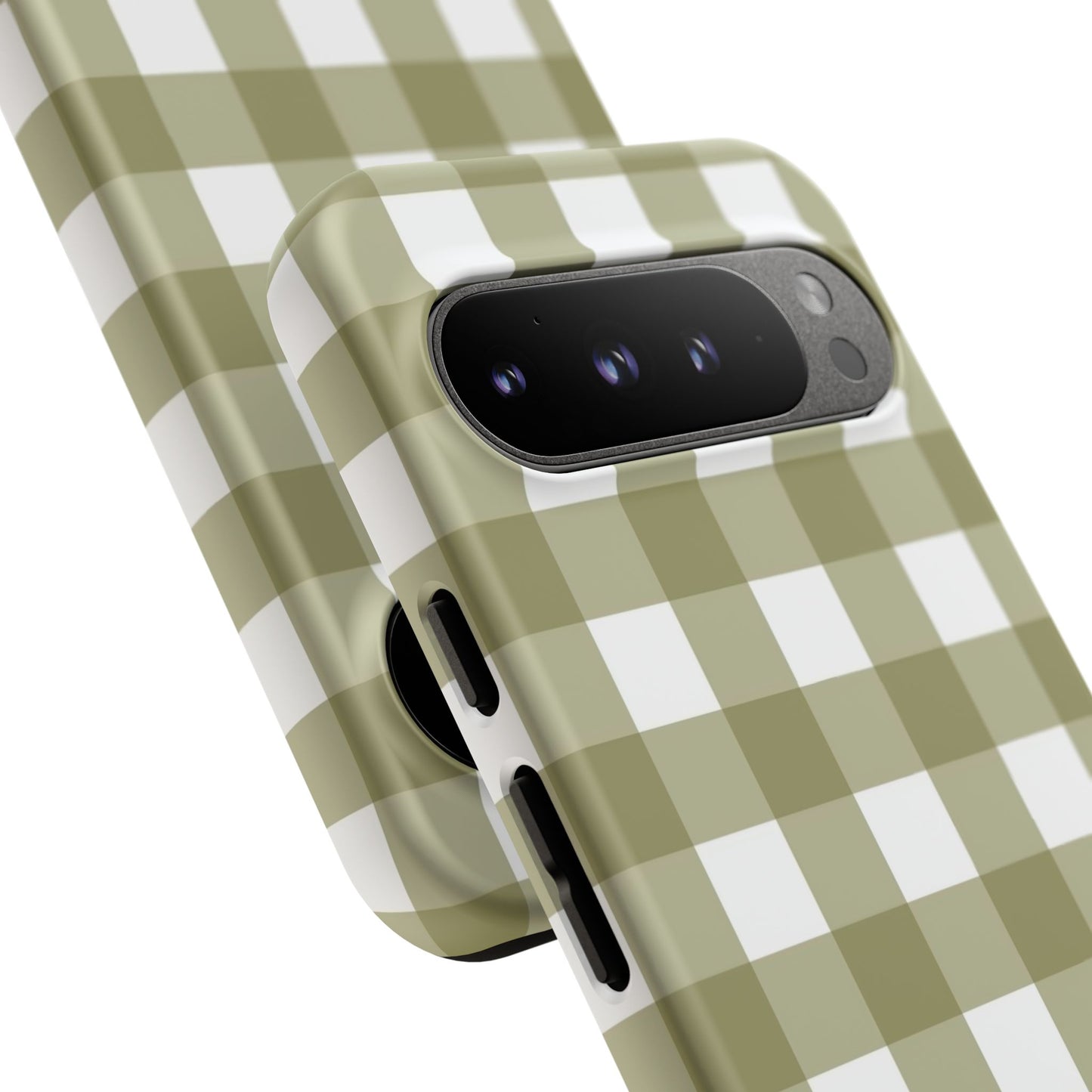 SWEET GINGHAM - Pressed Olive