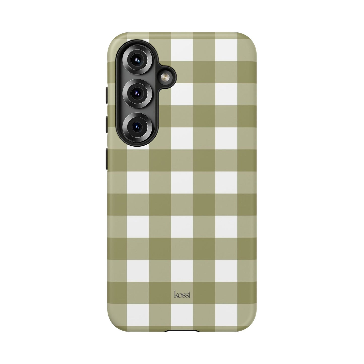 SWEET GINGHAM - Pressed Olive