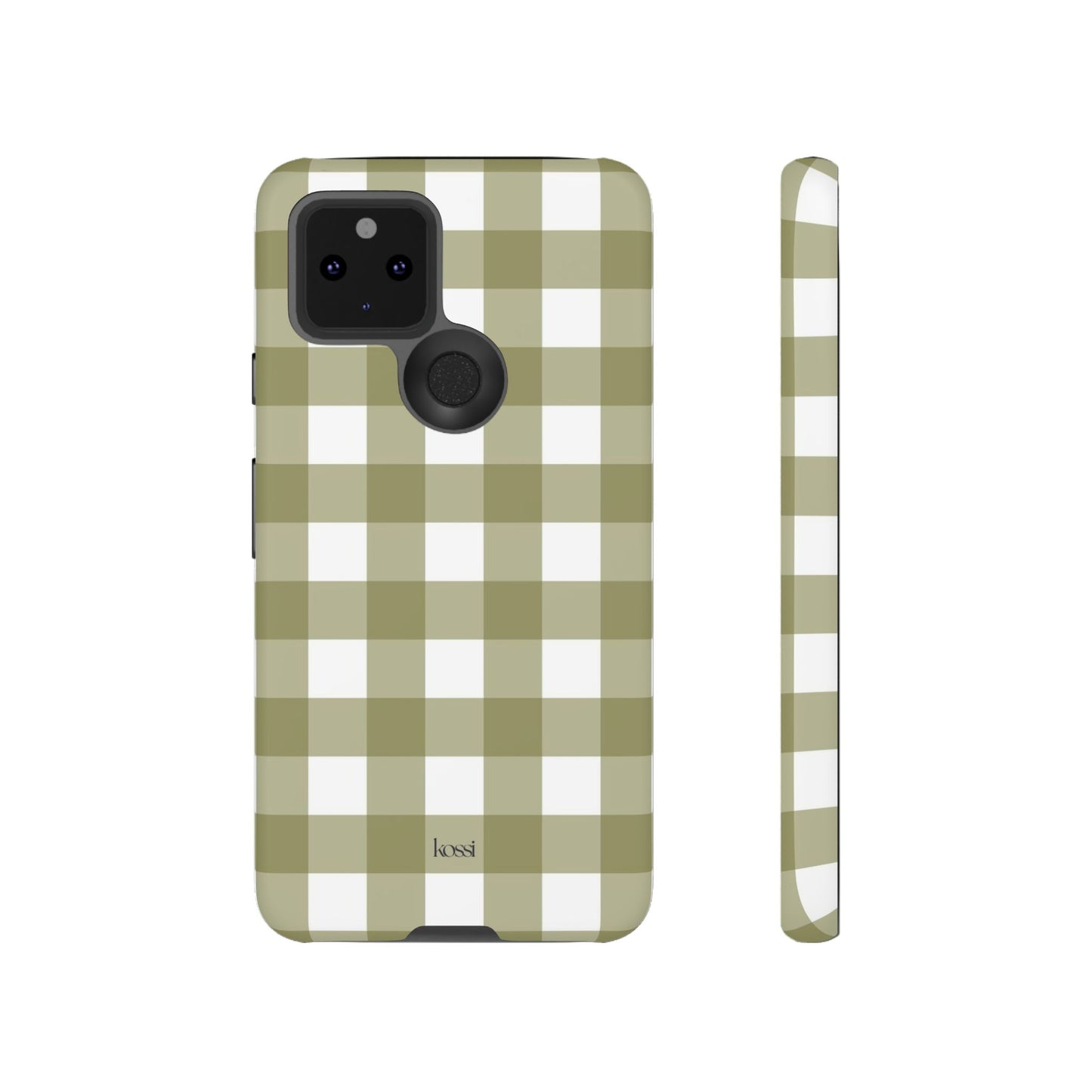 SWEET GINGHAM - Pressed Olive